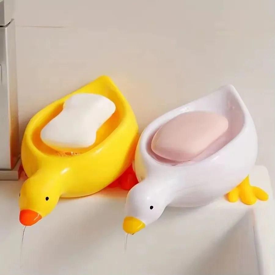 Duck Shape Soap Holder - Pack of 2
